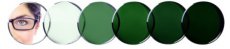 Groene verkleurende glazen (G15)