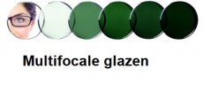 Groen verkleurende glazen (G15)